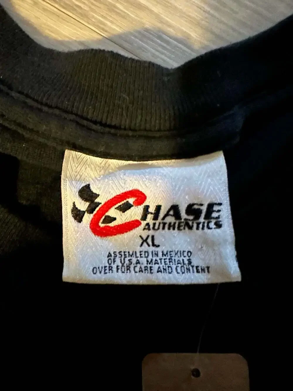 Vintage 90s Chase Authentics Dale Earnhardt #3 Intimidator Nascar T-Shirt